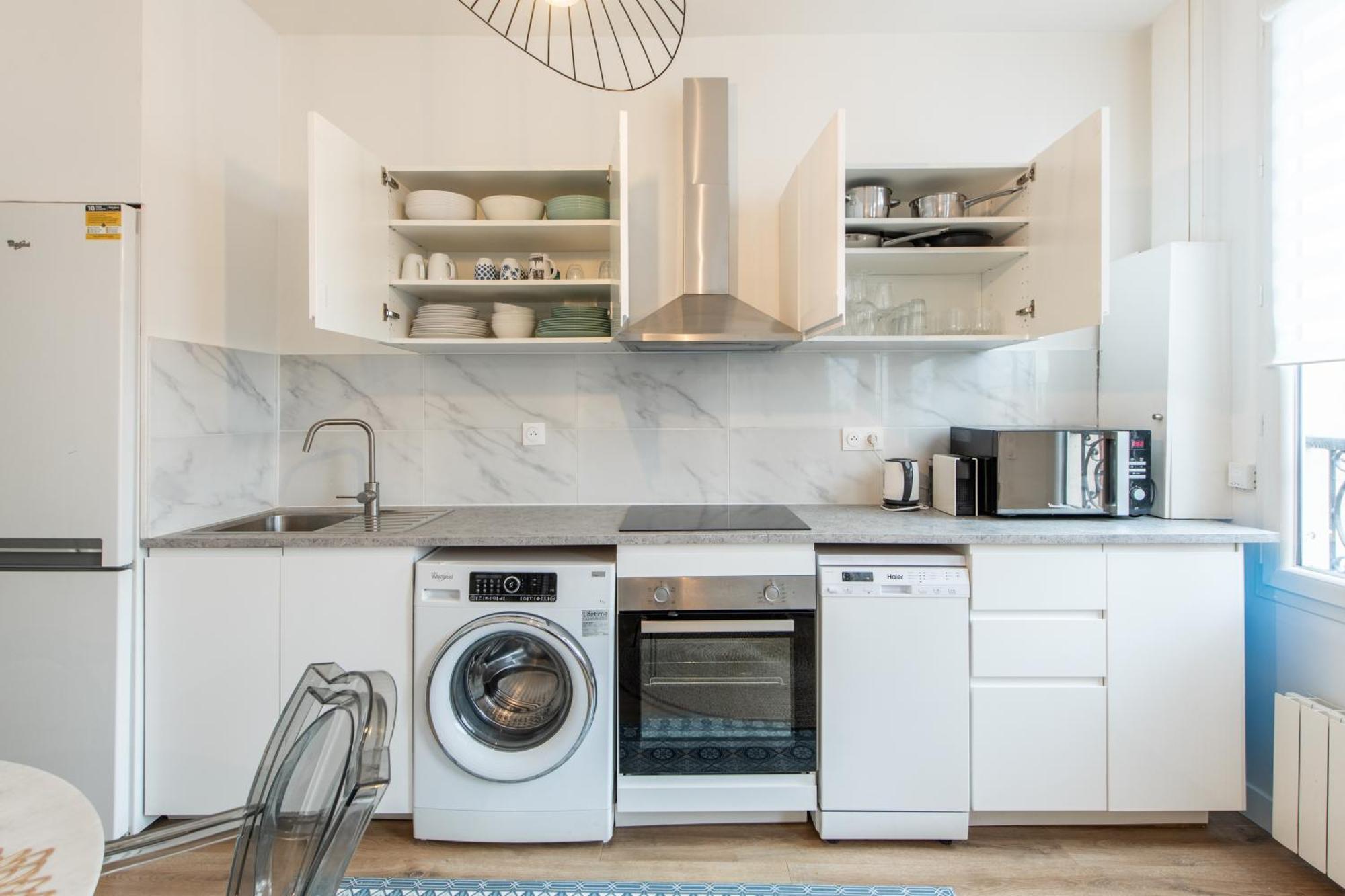 Spacious And Bright 2-Bedroom Large Apartment Very Close To Paris - Near Metro Boulogne-Billancourt Exterior foto