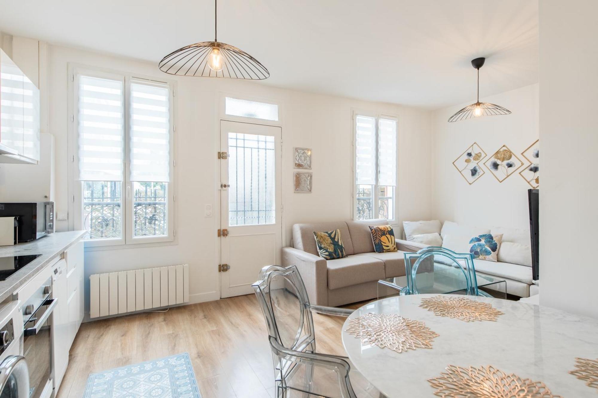 Spacious And Bright 2-Bedroom Large Apartment Very Close To Paris - Near Metro Boulogne-Billancourt Exterior foto
